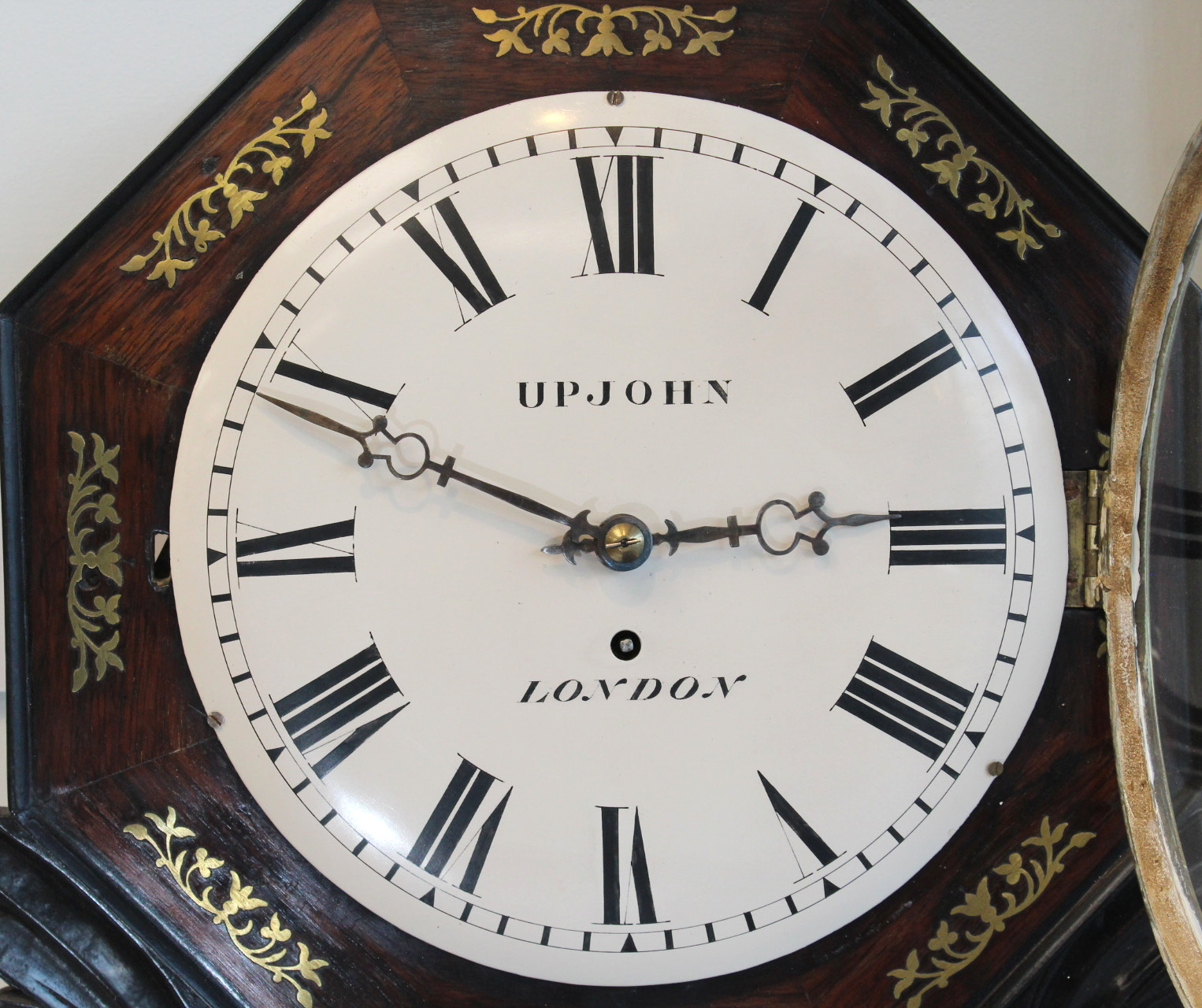 Drop Dial fusee Wall clock by Upjohn, London - Carlton Clocks