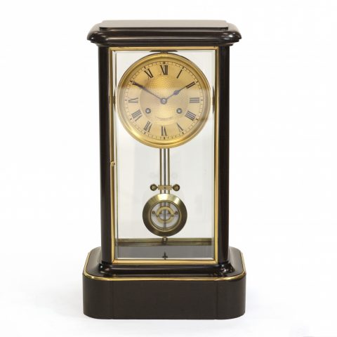 Large-black-marble-clock