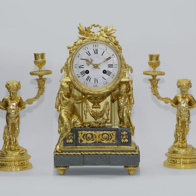 Three Graces Annular Clock, by Lepaute et Fils & François Vion ...